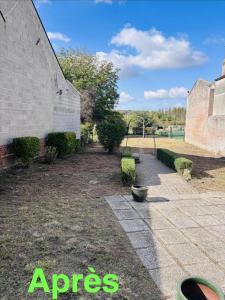 Réalisation d’un important entretien de jardin 